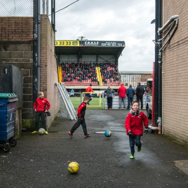 2016 IM MÄRZ, CRUSADERS SEAVIW-STADIUM 1, Belfast